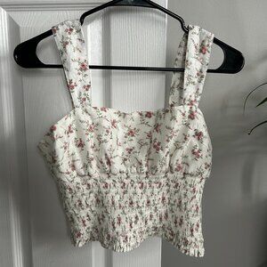 Cute Flower Crop Top